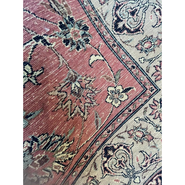 1970s Tabriz Design Rug , 4'1" X 6'1" For Sale - Image 4 of 5
