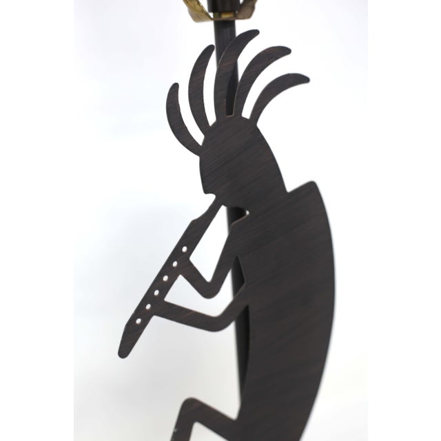 Metal Kokopelli Tribal Figure Table Lamp Chairish