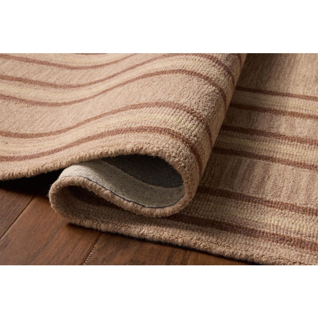 Loloi Rugs Chris Loves Julia x Loloi Alfie Blush / Rose 18" x 18" Sample Rug For Sale - Image 4 of 6