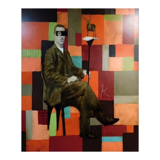 Anke Schofield " Porter 2" Commission Piece Hand Signed on Panel 55" X 65" Offer For Sale
