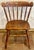 Solid Hard Rock Maple Colonial, Pub Style Spindle Back Side or Dining Chair For Sale - Image 12 of 12