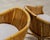 Amber Set of Four McGuire Barrel Back Rattan Bamboo Dining Armchairs For Sale - Image 8 of 18