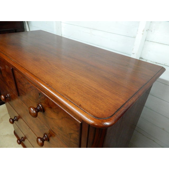 Victorian Mahogany Chest of Drawers For Sale - Image 3 of 18