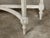 White Pair of French Louis XVI Style Painted Demilune Console Tables with Marble Tops For Sale - Image 8 of 12