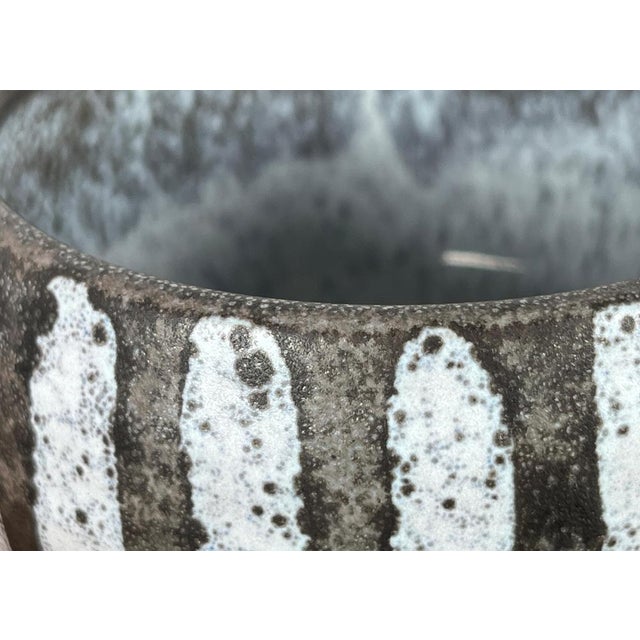 Mid-Century Modern Mid-Century East German GDR Studio Pottery Vase by Erhard Goschala, 1960s For Sale - Image 3 of 15