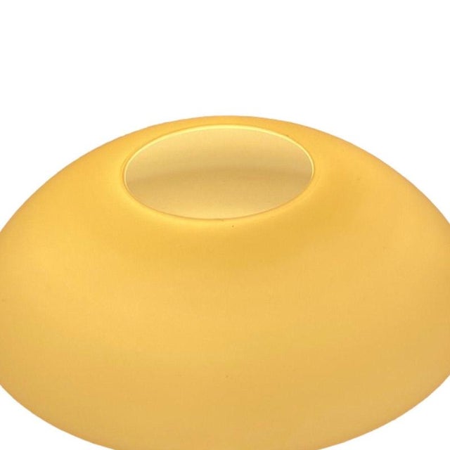 Space Age Pop Art Model 496 Mushroom Lamp in Glass from Hustadt Lighting For Sale - Image 5 of 8