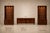 1960s 1960s Architectural Brazilian Modern Style Bookcases in Aged Reclaimed Rosewood, Pair For Sale - Image 5 of 17