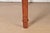 Henredon Style French Regency Louis XVI Teak Extension Dining Table, Newly Refinished For Sale - Image 13 of 15