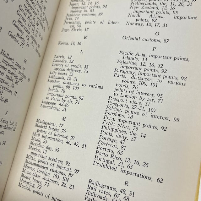Antique Going Abroad Travel Book For Sale - Image 10 of 12