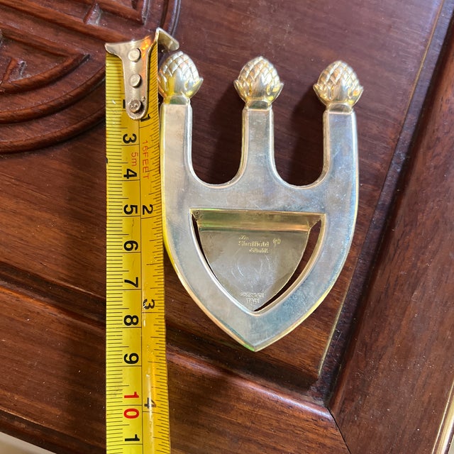 Metal Vintage Italian Silver Bookmark For Sale - Image 7 of 10