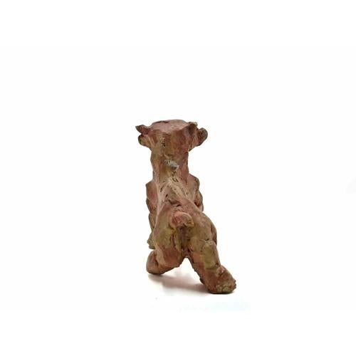 Sirio Pellegrini, Puppy Sculpture, 1960s, Terracotta For Sale - Image 3 of 5