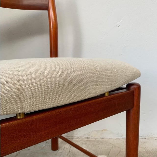 Vintage Teak Chairs by Ilmari Tapiovaara for La Permanente in Cantù, 1960s, Set of 6 For Sale - Image 13 of 14