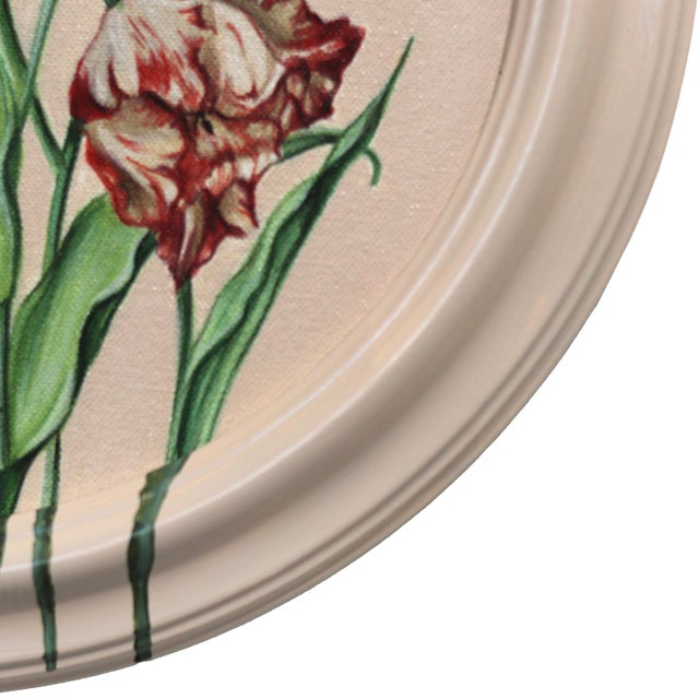 2020s A Duck Flying Above the Clouds - Floral Surrealist Art on Canvas Original Artwork by Carlos Gamez De Francisco For Sale - Image 5 of 9