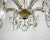 Metal Gilt Brass and Crystal Chandelier from Maria Theresa, 1960s For Sale - Image 7 of 11