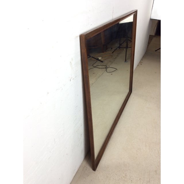 Mid Century Modern Long Rectangular Mountable Wall Mirror Dresser Mirror For Sale - Image 14 of 18