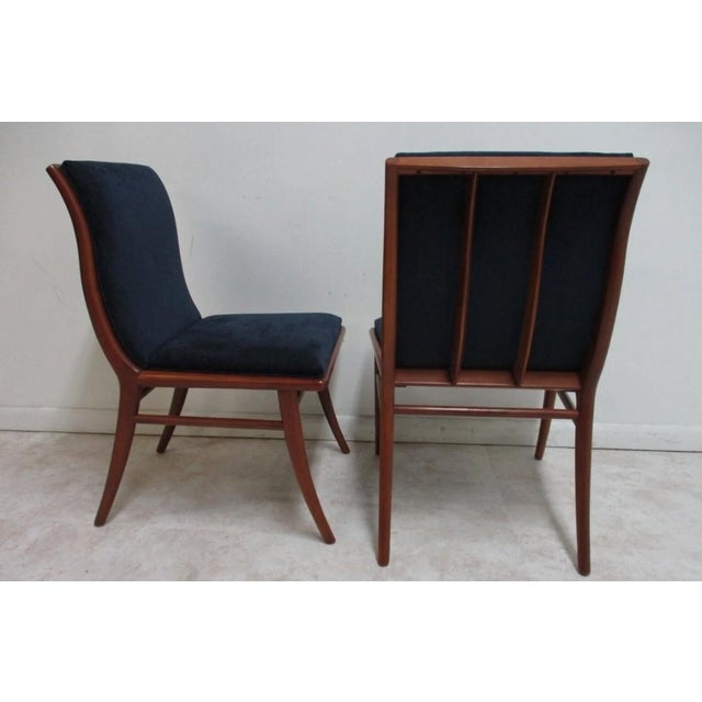 Wood 1990s Pair Bexley Heath Widdicomb Teak Dining Room Side Chairs Danish Modern For Sale - Image 7 of 12