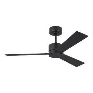 Visual Comfort Fan Rozzen 44" Ceiling Fan in Midnight Black