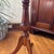 Wood Antique Round Mahogany Drum Table With Drawer For Sale - Image 7 of 11