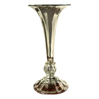 Cornet Vase by Legras Et Cie., 1800s For Sale