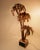 Maison Jansen Triple Golden Palm Lamp from Maison Jansen For Sale - Image 4 of 4
