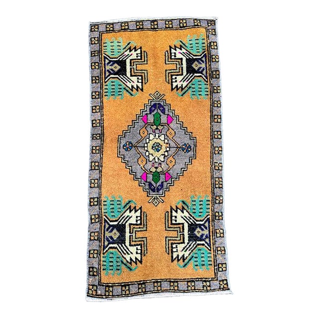 Turkish Yastik Rug 1'7" x 3'3" For Sale