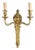 Antique French Louis XVI Two-Light Wall Sconce in Gilt Bronze, 1890s For Sale