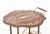 Italian Burlwood and Marquetry Drop Leaf Bar Cart For Sale - Image 9 of 10