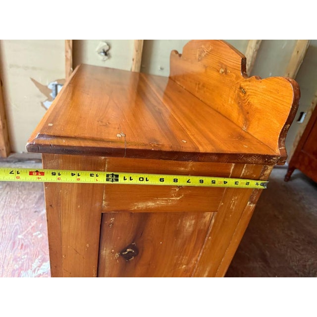 Antique 19th Century Early American Primetive Style Pine Jelly Cupboard Cabinet For Sale - Image 16 of 18