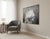 Contemporary Swan Cruising Acrylic on Canvas Painting. For Sale - Image 3 of 6