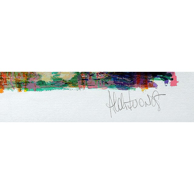 Modern Late 20th Century Homage to Monet, Aldo Luongo For Sale - Image 3 of 5