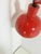 Mid-Century Modern Minimalist Red Desk Lamp, Italy, Mid-20th Century For Sale - Image 3 of 12