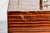 Amazing Antique Painted Faux Wood Metal Lock Strong Box With Key Home Office Decor For Sale - Image 14 of 16