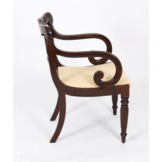 Antique Irish Regency Bar Back Dining Chairs, 1825, Set of 12 For Sale - Image 13 of 18
