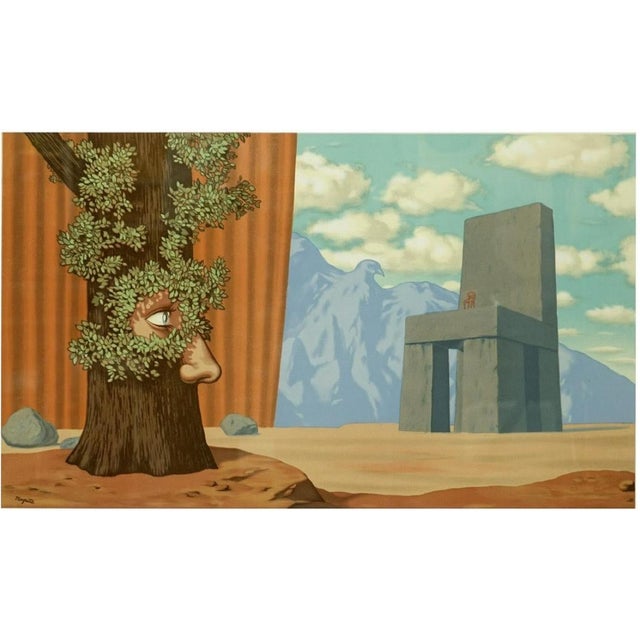 Artist: Rene Magritte (after), Belgian (1898 - 1967) Title: (from les Enfants Trouvés) Les Claires-Voies d'un Jeune Regard...