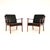 Vintage Danish Leather Armchairs from Ole Wanscher, 1960s, Set of 2 For Sale - Image 11 of 11