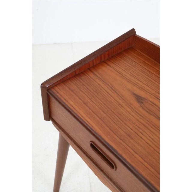 Danish Teak Bedside Tables by Uhrhøj Møbelfabrik, 1960s, Set of 2 For Sale - Image 13 of 14