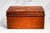Wood 1910s Hand Painted Cigar & Match Cork Lined Wooden Folk Art Humidor Cigar Box Tobacciana Home Decor For Sale - Image 7 of 15
