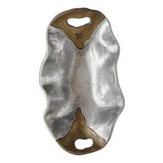 Handcrafted Brutalist Bowl from David Marshall, 1970s For Sale
