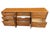 Mid-Century Modern Walnut Credenza With Black Panel Doors Floating Base For Sale - Image 11 of 16