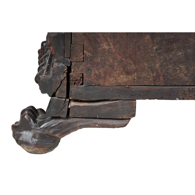 Italian Renaissance Walnut Cassone, 17th/18th Century For Sale - Image 11 of 18