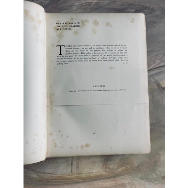 Paper 1915 Lithography and Lithographers by Joseph Pennell and E Robins Pennell Book For Sale - Image 7 of 9