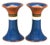 Ceramic Candlesticks, Sweden, 1960s, Set of 2 For Sale