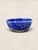 Antique English W. H. Grindley Ferrara Blue & White Transferware Serving Bowl, Circa 1900 For Sale In Tampa - Image 6 of 7