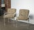 Late 19th Century Pair of Lucite and Metal Lounge Chairs For Sale In Los Angeles - Image 6 of 12