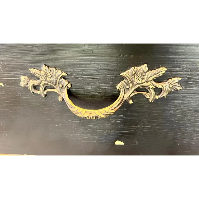 1990s Lillian August Distressed Chest of Drawers For Sale - Image 12 of 12