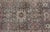 Light Gray Antique Persian Sultanabad Gallery With Floral Design in Lt. Blue, Gray & Red For Sale - Image 8 of 13