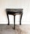 Asian 1960s-70s Black Asian Style Demilune Table For Sale - Image 3 of 6