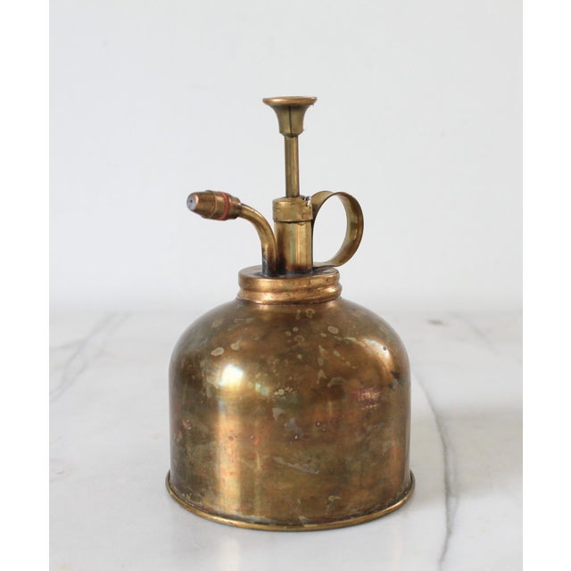 Vintage Brass Plant Mister / Atomizer For Sale - Image 4 of 11