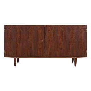 Danish Walnut Cabinet by Carlo Jensen for Hundevad & Co., 1970s For Sale