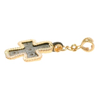 Antique A Small Roman Cross w 21K Embellishment For Sale